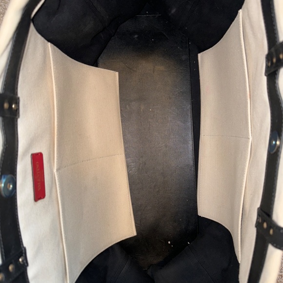 Valentino Canvas Tote. - Picture 10 of 12